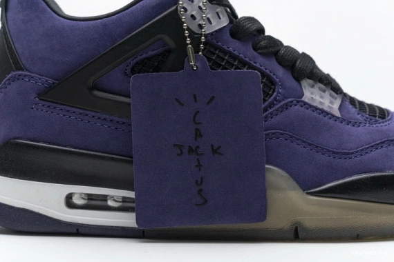 Air Purple AJ4-766302 Retro AJ4-766302 Jordan x 4 Travis Scott 0612